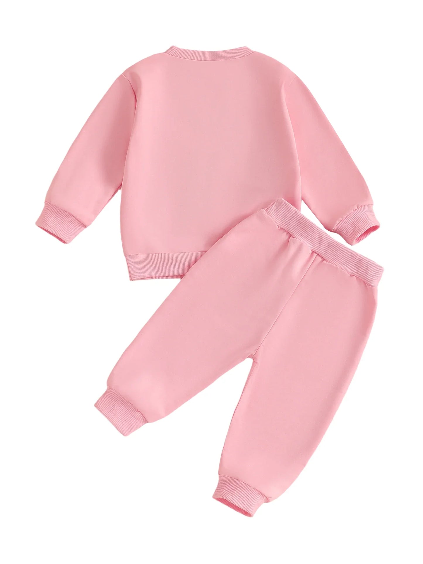 Conjunto de 2 piezas con cuello redondo