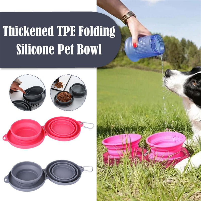 Rubber Pet Feeding Bowl