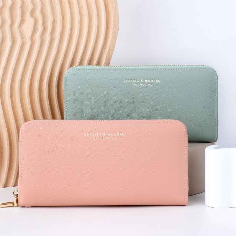 Portefeuille à fermeture éclair