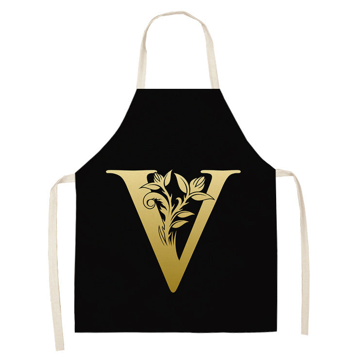 Letter Series Apron