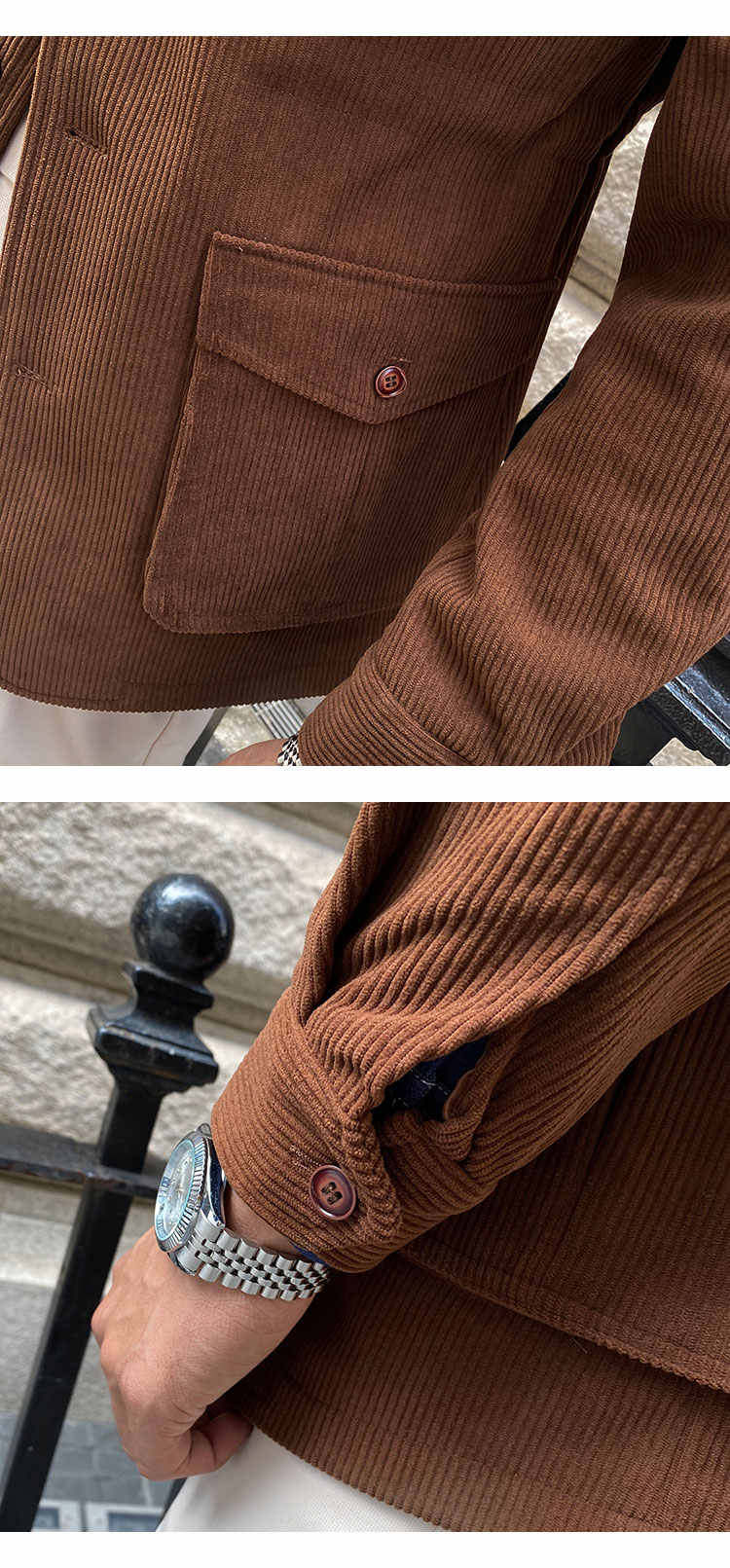 Luxurious Corduroy Jacket