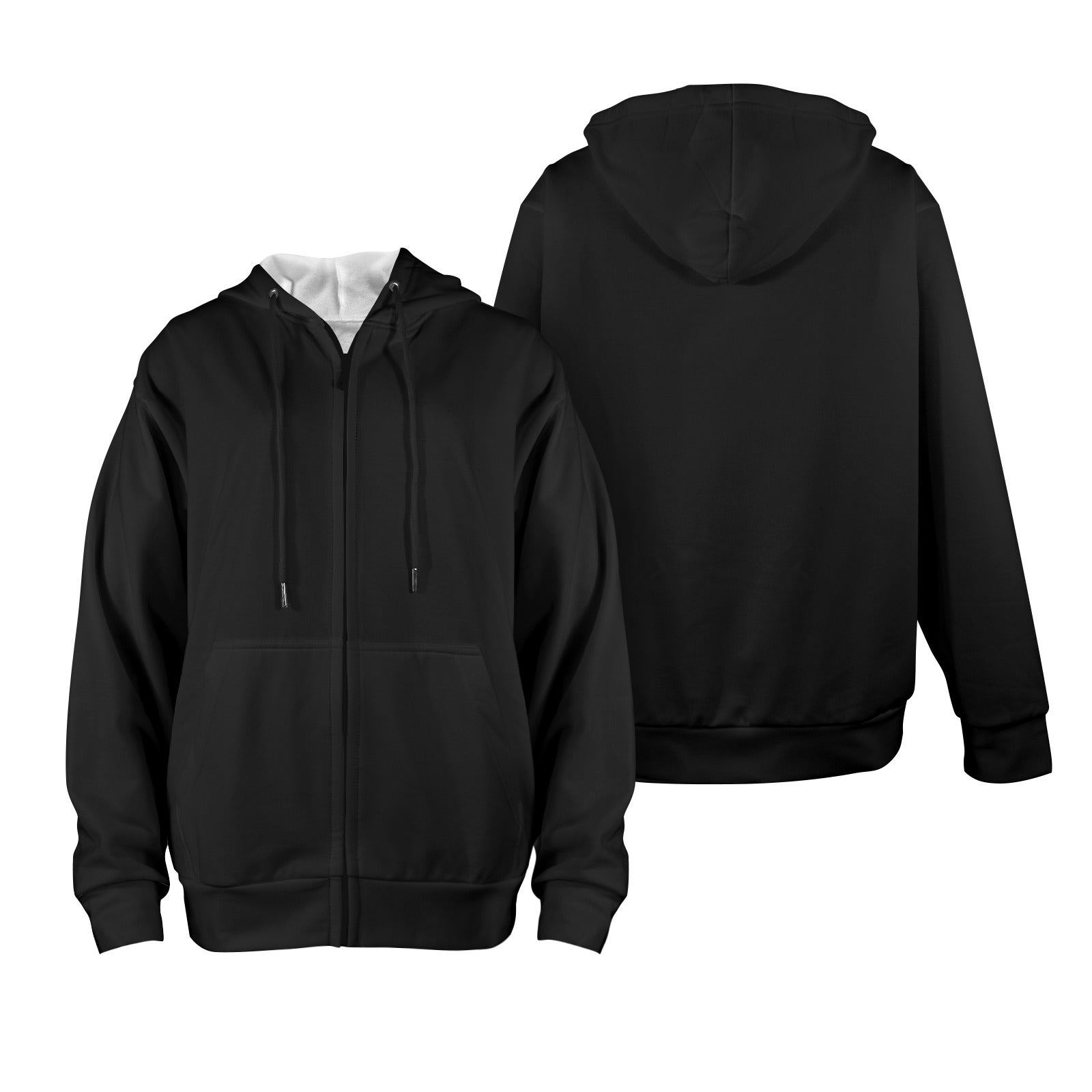 Fleece Full-Zip Hoodie-Heavy