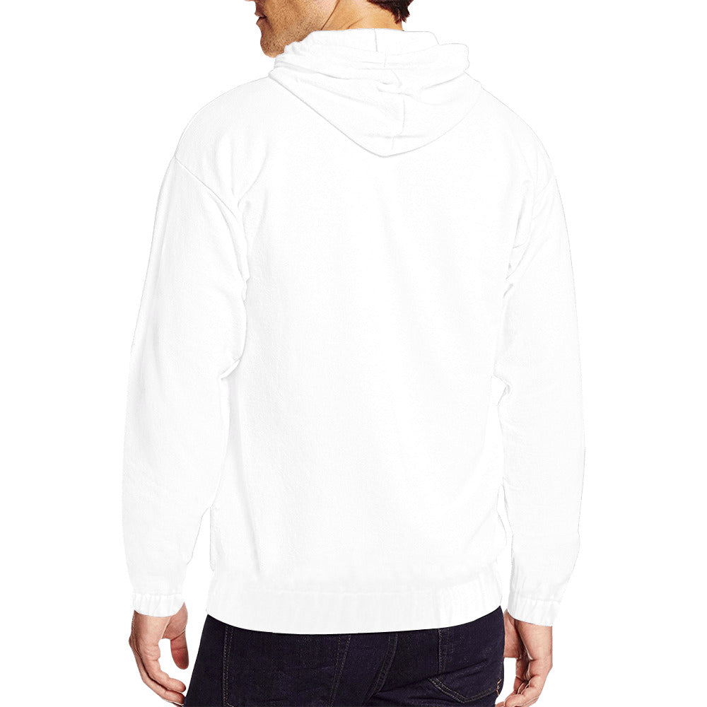 Urban-Style All Over Print Full Zip Hoodie