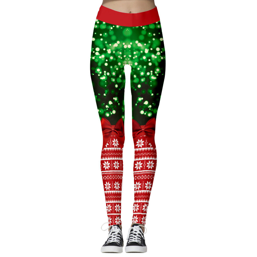 3D Digital Fitness Pants For Women