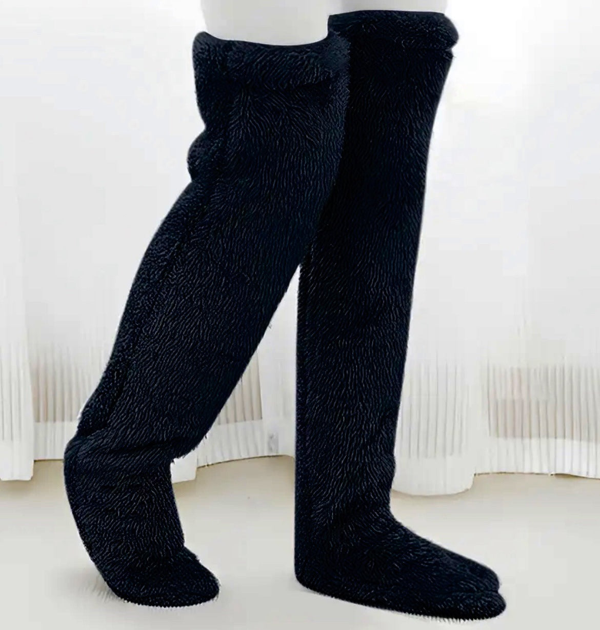 Goose Down Leg Socks