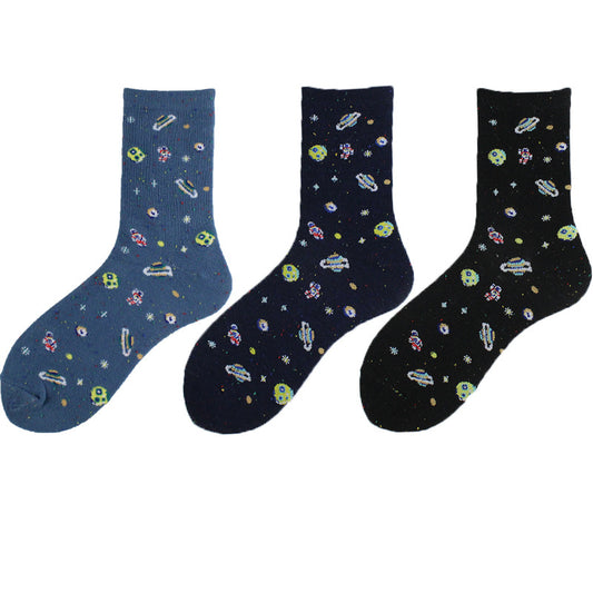 Cosmic-themed Creative Stockings