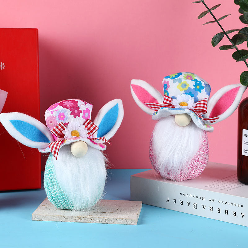 Easter Light Bunny Doll Decoration