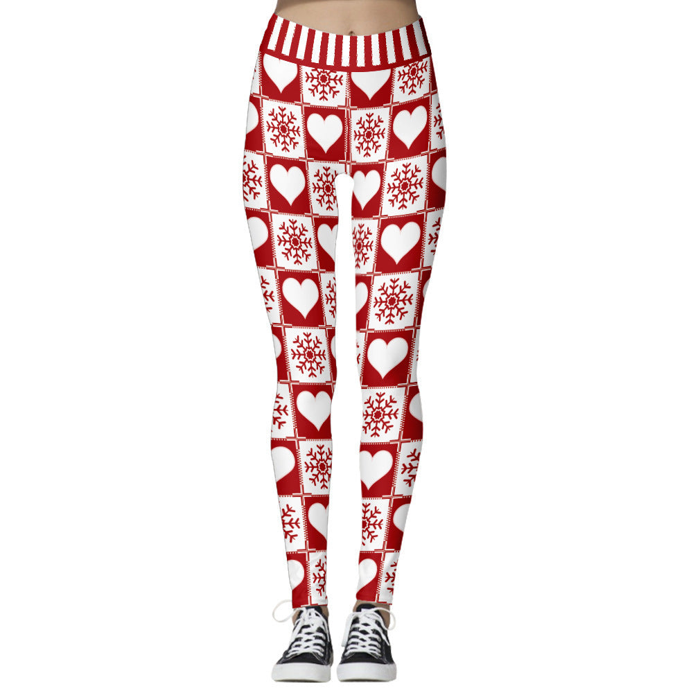 3D Digital Fitness Pants For Women