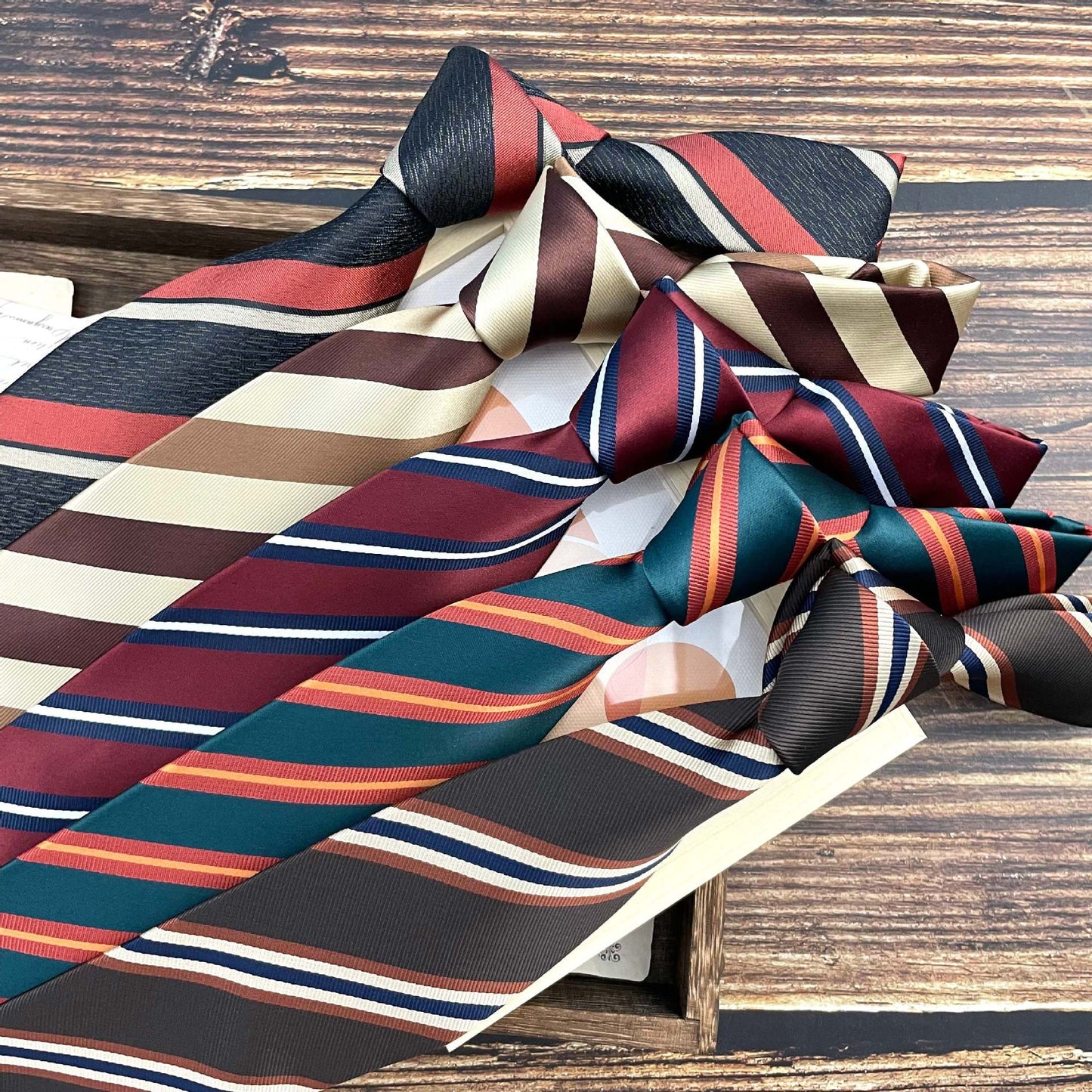 Retro Striped Tie