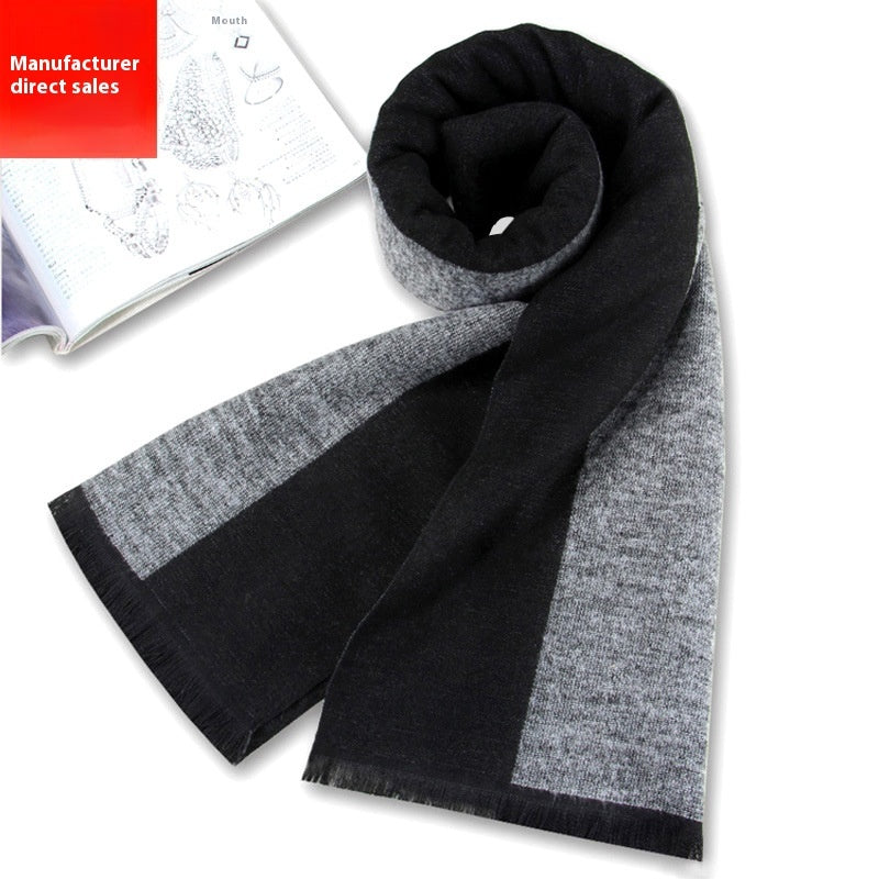 Striped Business Scarf