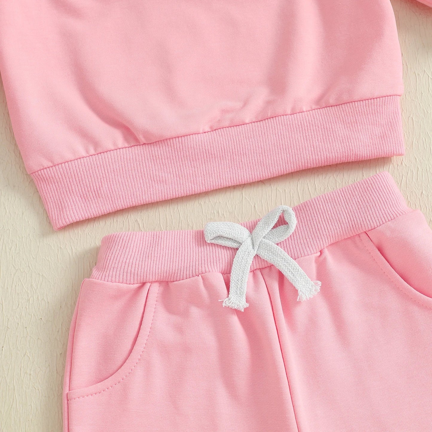 Conjunto de 2 piezas con cuello redondo