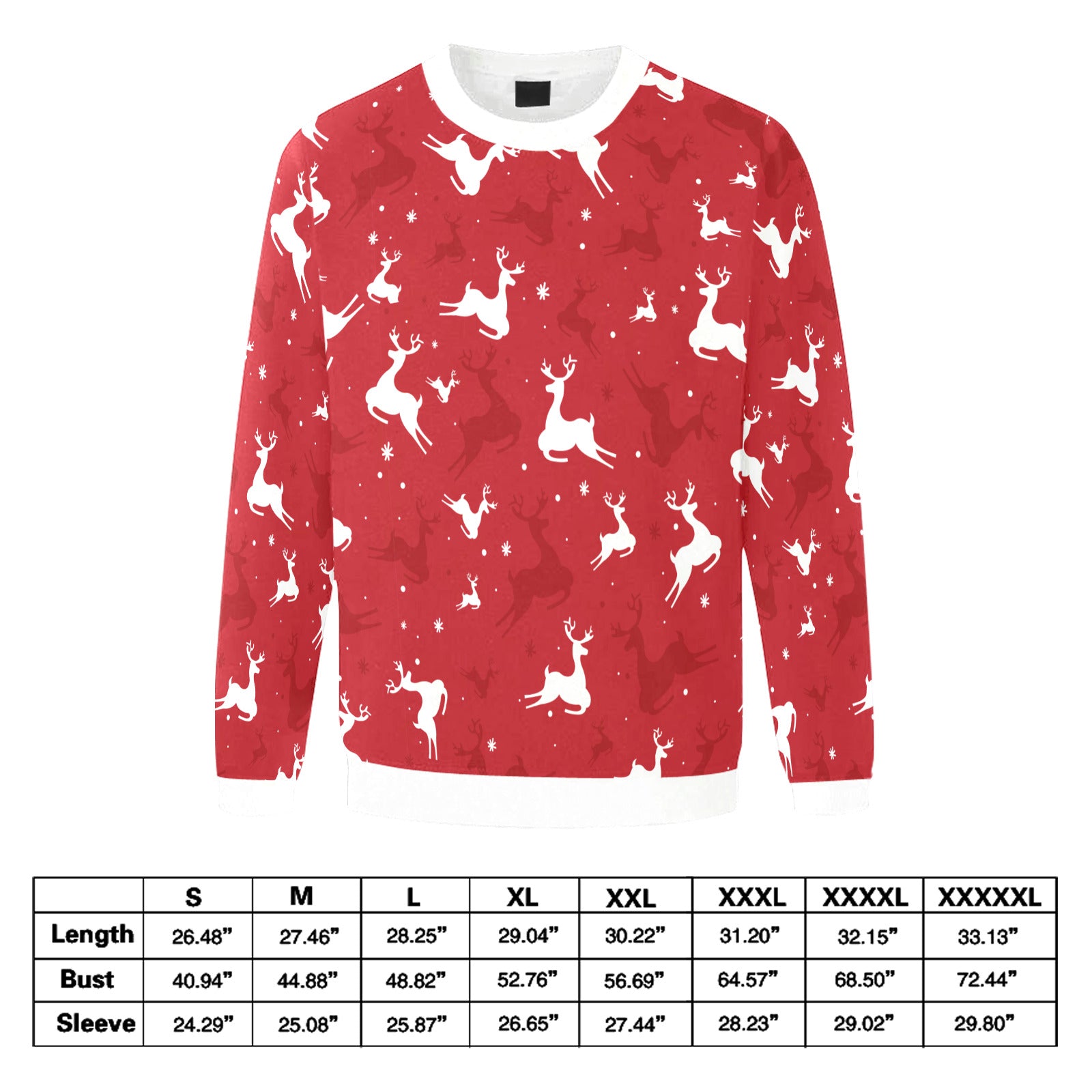 Fuzzy Christmas Sweatshirt (Model H18)