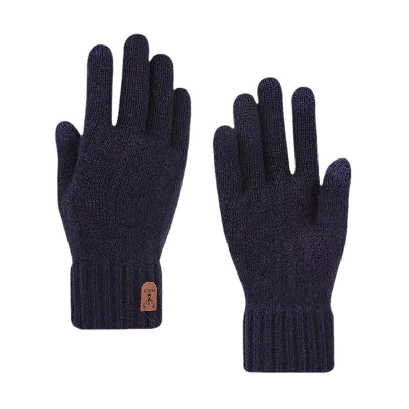 Keep-Warm Knitted Finger Gloves