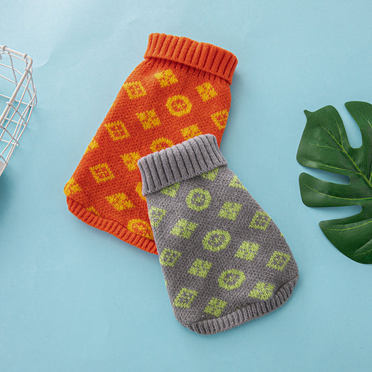 High-neck Dog Sweater