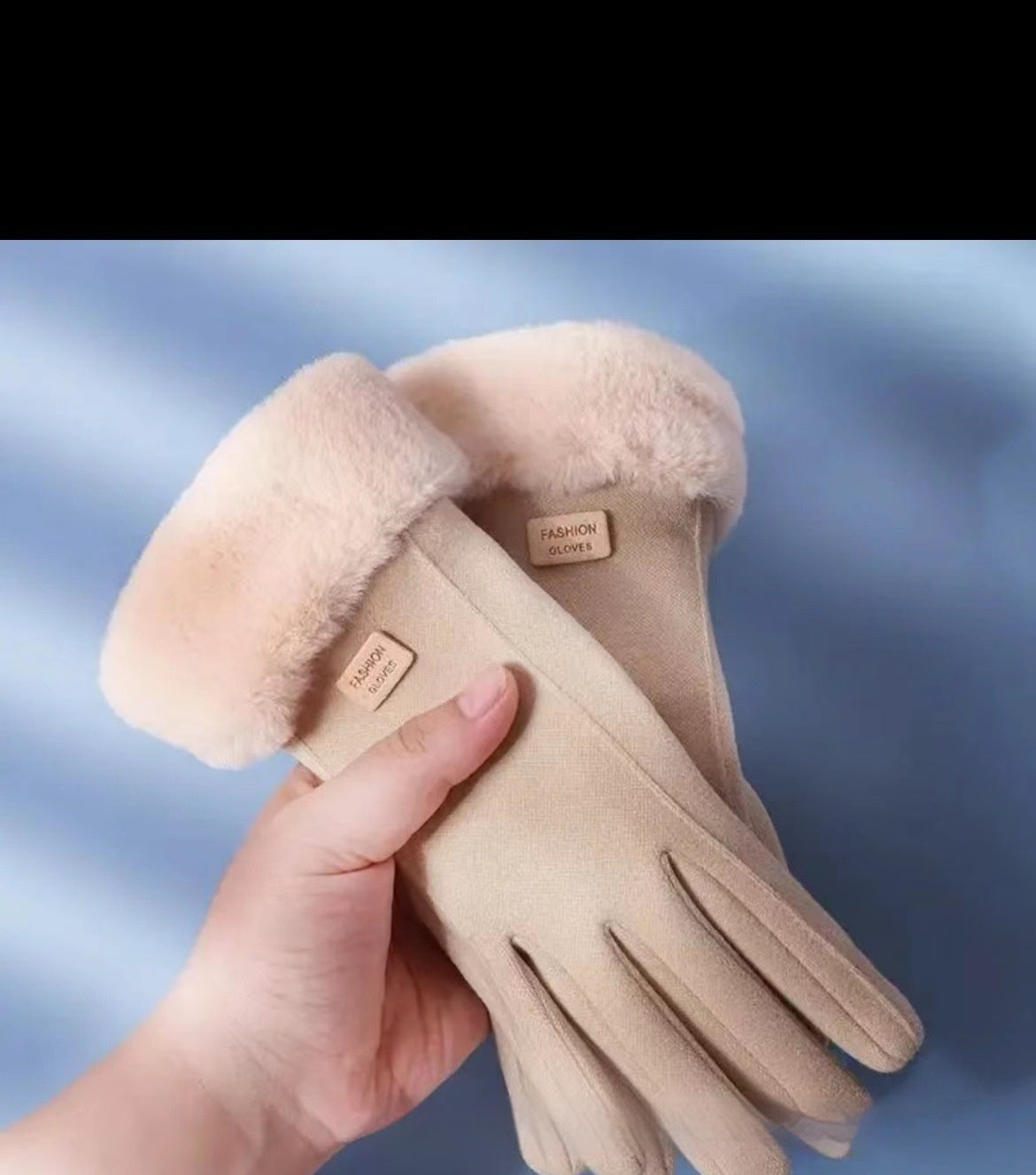 Gants de velours