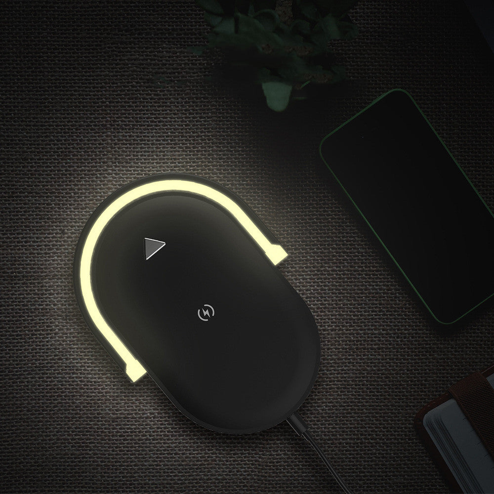 3 In 1 Foldable Wireless Charger-Black