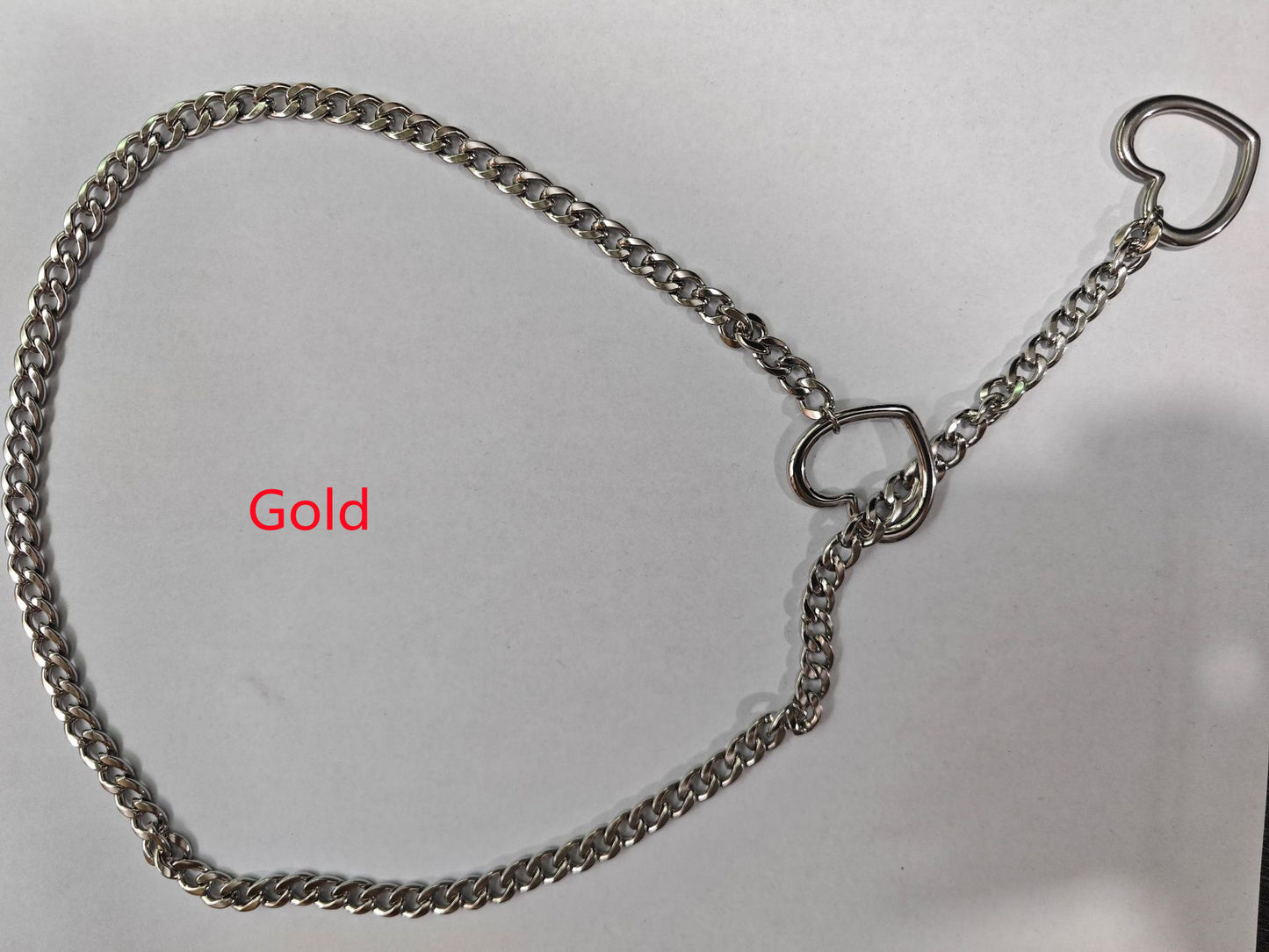 Cuban Heart Shaped Necklace